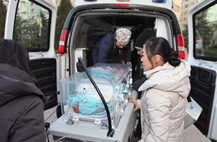 大关县妇婴监护型护送